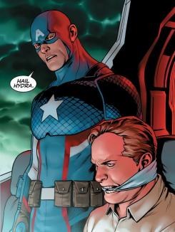Página de Captain America: Steve Rogers #1