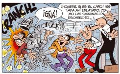 Interior del cómic Magos del Humor nº 180: Mortadelo y Filemón: El capo se escapa 