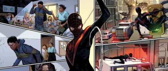 Spider-Man 1 - Interior de Sara Pichelli
