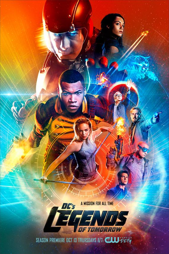 Poster de la segunda temporada de DC's Legends of Tomorrow (2016 - ?)
