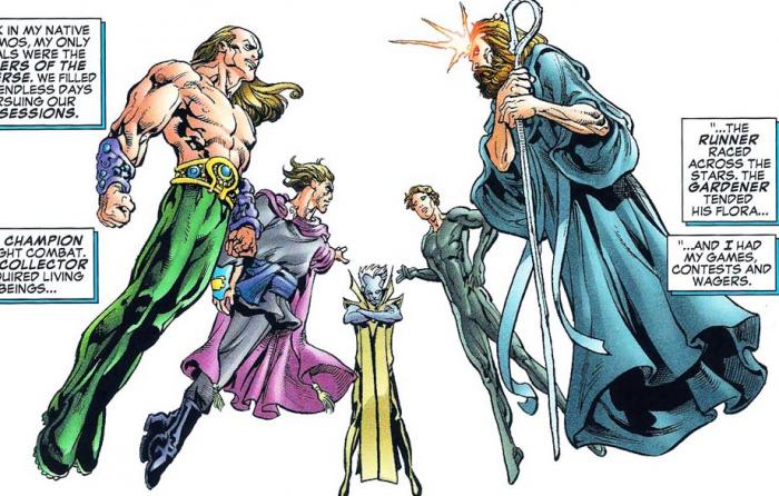 Los Primigenios en los cómics de Marvel