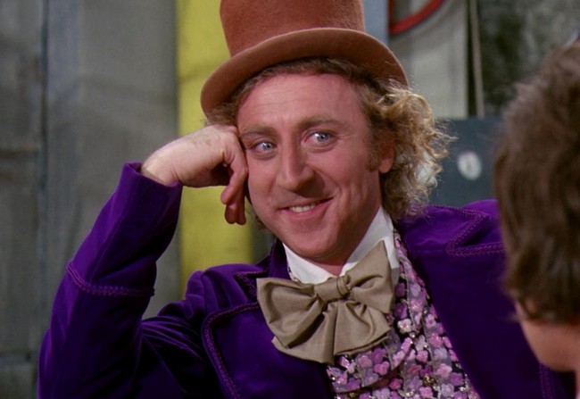 Gene Wilder como Willy Wonka