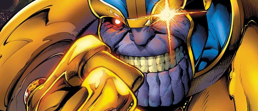 Thanos de Marvel en Vengadores: Infinity War