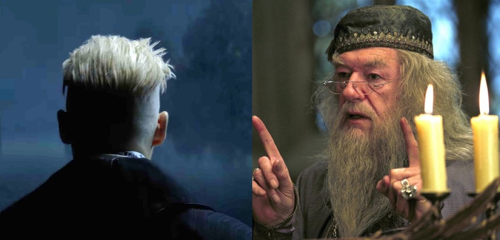 Grindelwald y Dumbledore