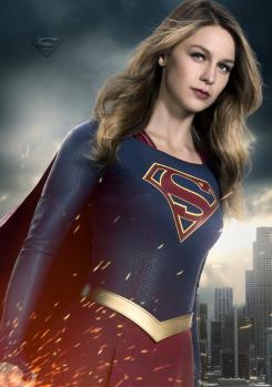 Póster individual de la segunda temporada de Supergirl