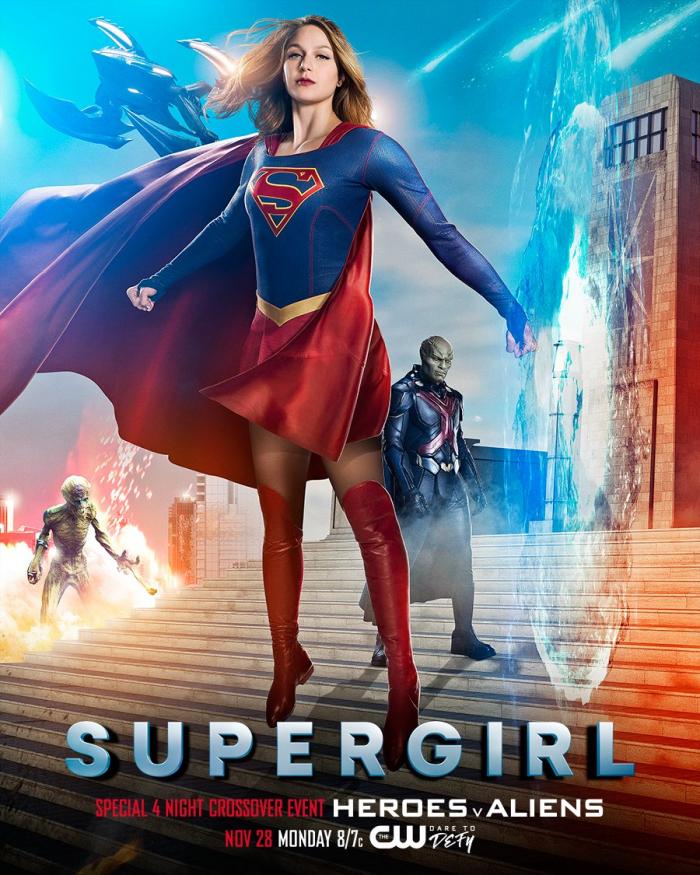 Poster de la segunda temporada de Supergirl (2015 - ?)