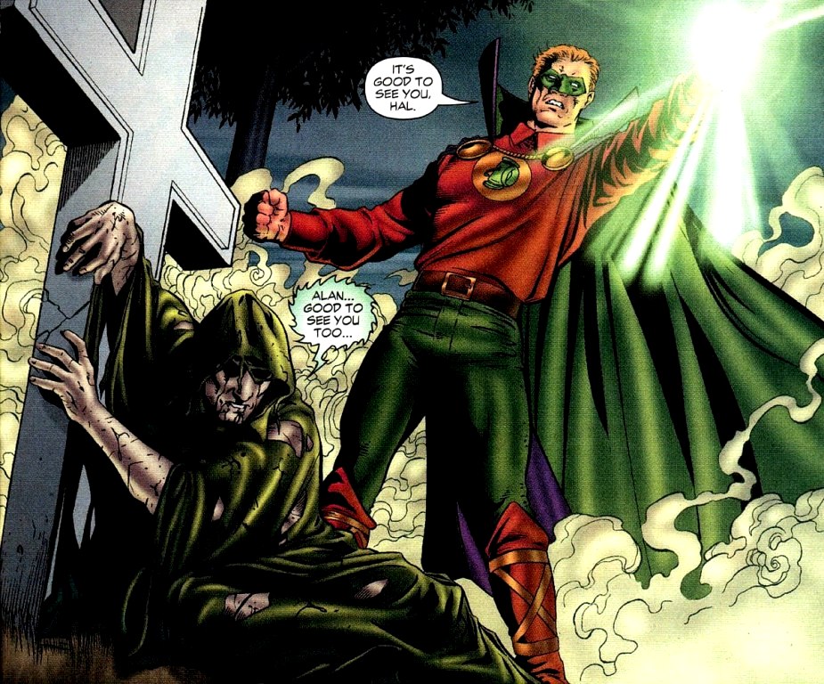 Appeared being. Green Lantern vs Quasar.