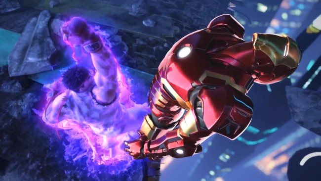 Captura del primer trailer de Marvel vs. Capcom: Infinite