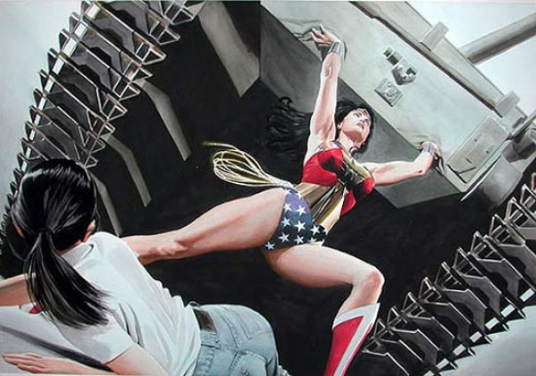 Viñeta de Wonder Woman: El espíritu de la verdad