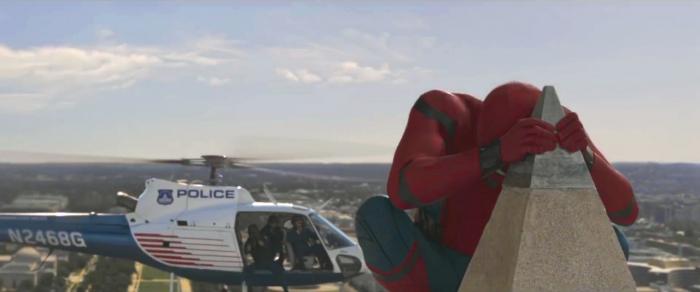 Captura del avance del trailer de Spider-Man: Homecoming (2017)