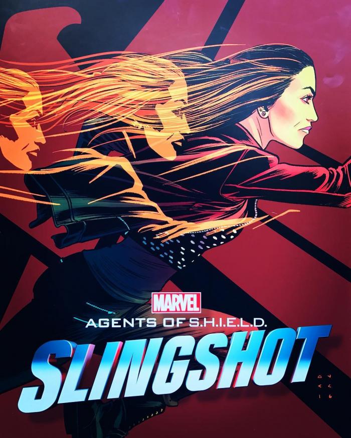 Póster de la mini-serie Marvel's Agents of S.H.I.E.L.D.: Slingshot