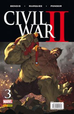Civil War II 3 - Portada de David Marquez