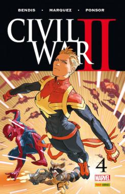 Civil War II 4 - Portada de David Marquez