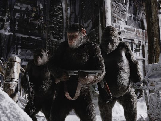 War for the planet of the apes (2) imagen