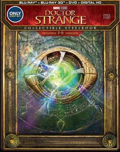 Carátula de la edición Blu-ray / DVD / Digital HD de Doctor Strange (2016)