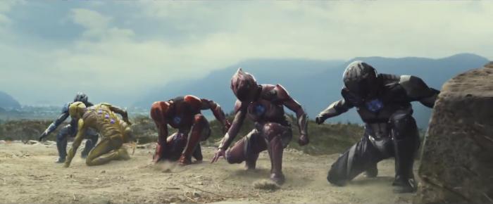 Captura del trailer de Power Rangers (2017)