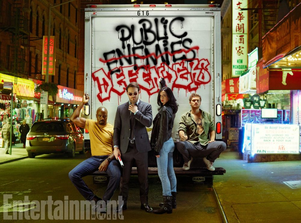primeras imagenes oficiales de 'The Defenders' (Daredevil, Jessica Jones, Luke Cage, Iron Fist) 1