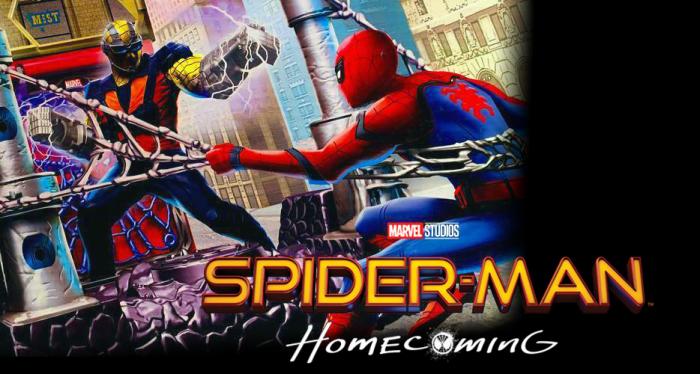 Shocker en un arte promocional de Spider-Man: Homecoming
