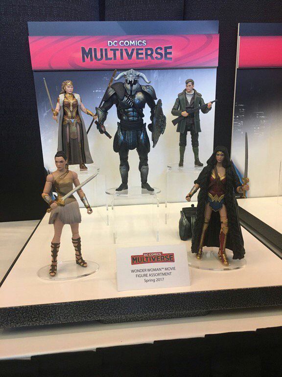 Figuras de Wonder Woman (2017) en la Toy Fair con vistazo a Ares