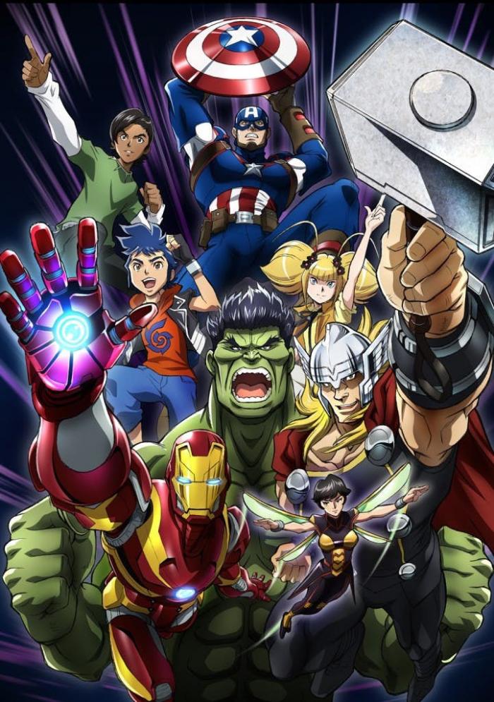 Póster del anime Future Avengers