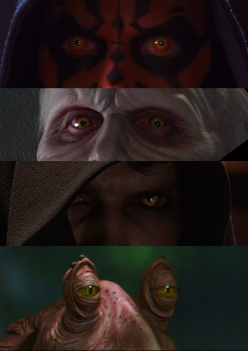 Los ojos de los Sith