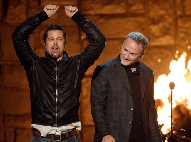 Brad Pitt y David Fincher