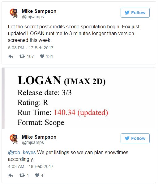 ¿Habrá escena post-créditos en 'Logan'?