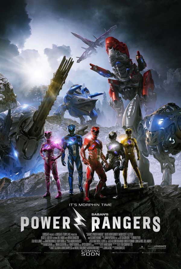 poster de power rangers