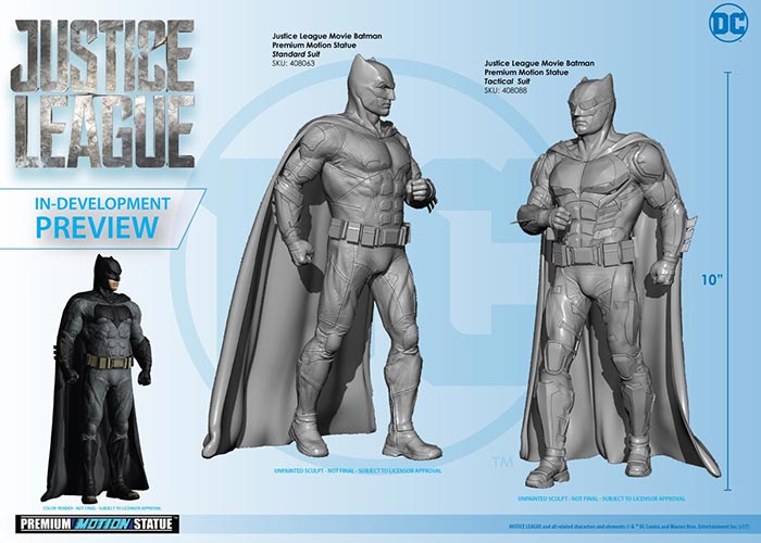 traje táctico de Batman en la 'Liga de la Justicia'