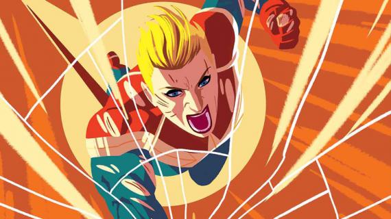 Captain Marvel / Capitana Marvel en los cómics Marvel, por Kris Anka