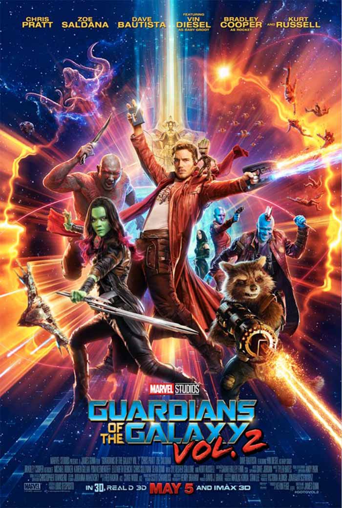 Nuevo póster de 'Guardianes de la Galaxia Vol. 2' al estilo Star Wars
