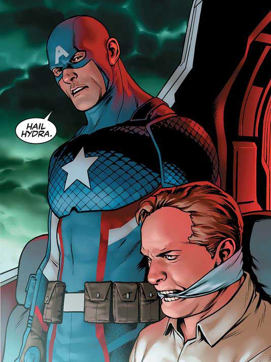 Capitán América será de HYDRA