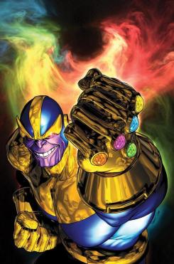 Imagen de los cómics de Thanos