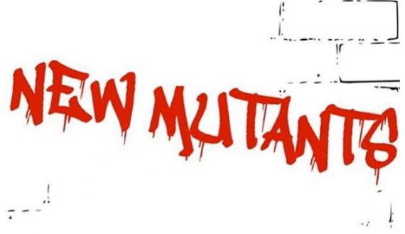 Logo de New Mutants visto en el borrador de Josh Boone