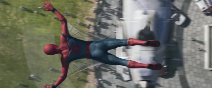 Captura del avance del trailer de Spider-Man: Homecoming (2017)