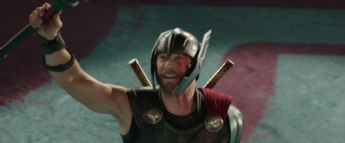 Captura del trailer de Thor: Ragnarok (2017), Thor