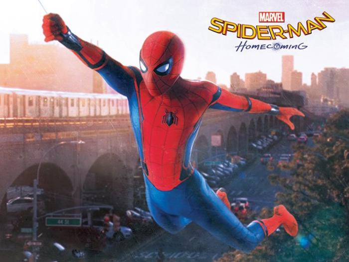 Promo art de Spider-Man: Homecoming (2017)