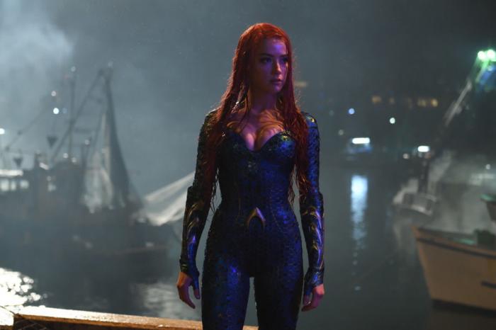 Amber Heard como Mera en Aquaman (2018)