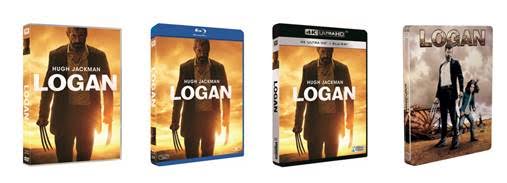Carátulas de las ediciones Blu-ray y DVD de Logan (2017) en España