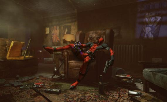 Captura del videojuego Deadpool (2013)