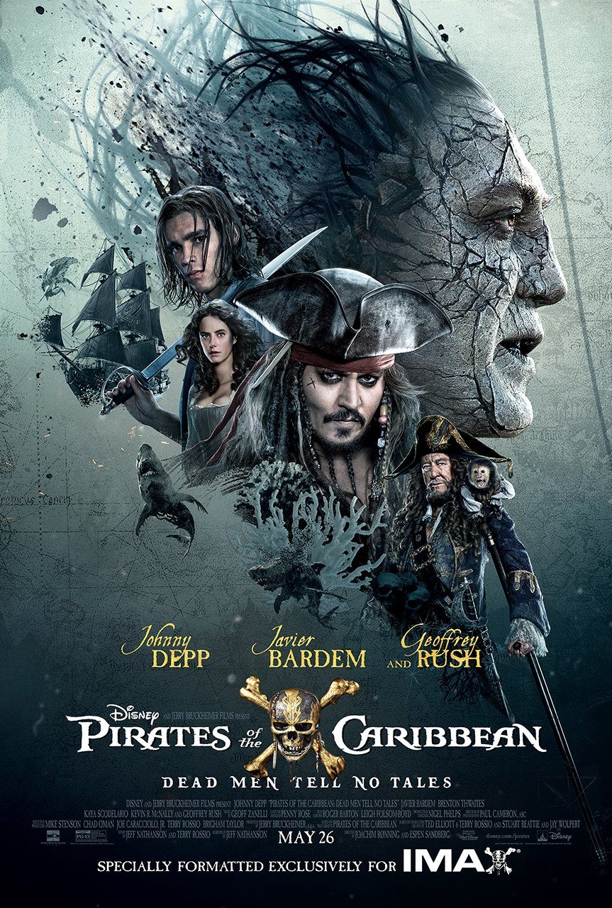 Póster IMAX de Piratas del caribe: la venganza de Salazar