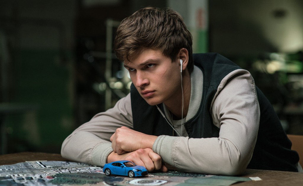 Baby Driver Baby Ansel Elgort With Map