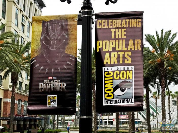 Póster de Black Panther (2017) con motivo de la San Diego Comic Con 2017