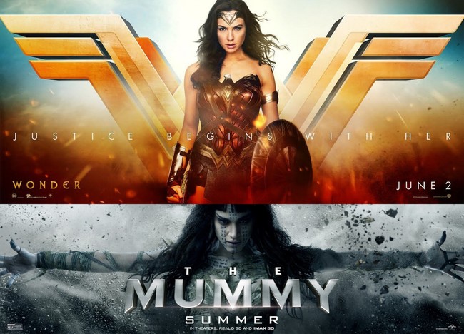 Wonder Woman vs. la Momia