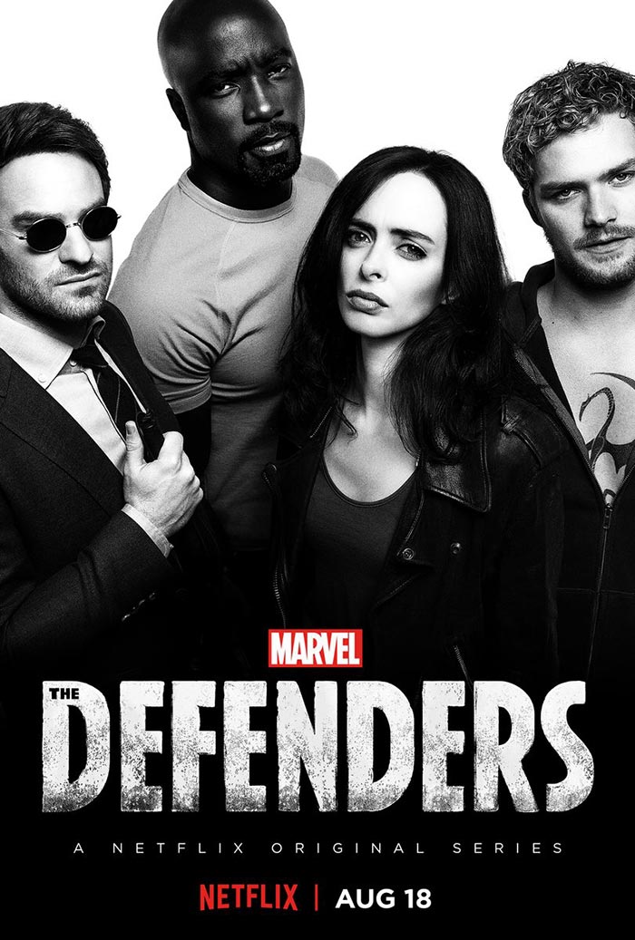 Nuevo póster de The Defenders - Estrenos de Netflix