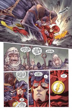 Imagen de The Flash #9, por Francis Manapul y Brian Buccellato
