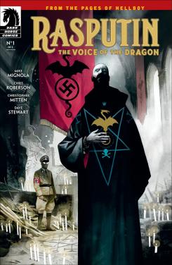 Portada de Rasputin: Voice of the Dragon #1, por Mike Mignola y Mike Huddleston