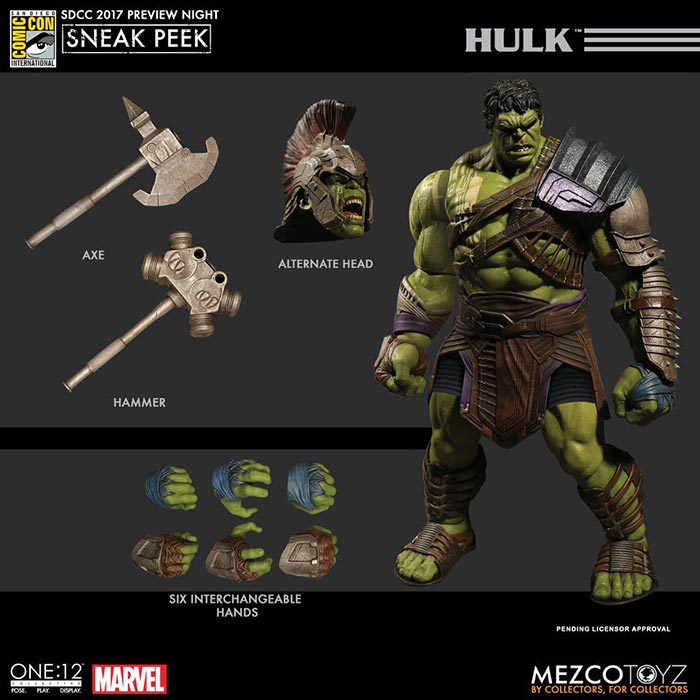 Armas de Hulk en Thor: Ragnarok