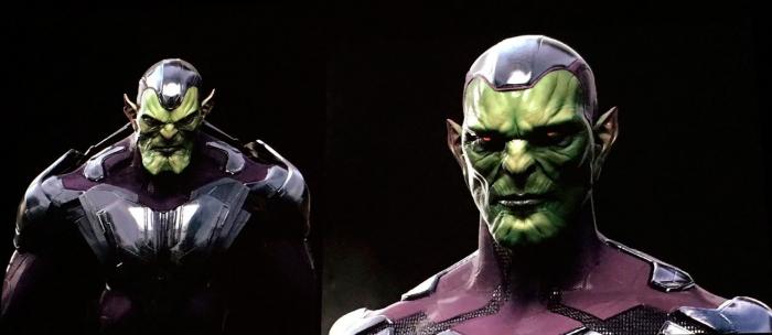 Concept art de los Skrulls Captain Marvel (2018), mostrado en la San Diego Comic Con 2017