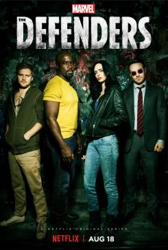 Poster de la primera temporada de The Defenders (2017 - ?)